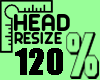 Head Resize 120% MF