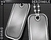 DogTags Long Necklace F