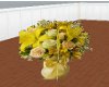 yellow flower arrangemen