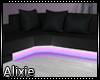 !A Neon Couch Purple