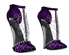 Loren Purple Heels