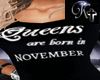 K- Queens Born NOVEMBER