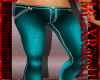 *X*Teal Siren Jeans