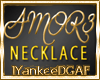 |bk| AM0R3 Necklace