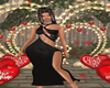 VDAY DATE BLACK  DRESS