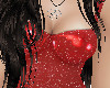 vk*Red Sparkle Dress
