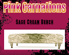 Sage Cream Bench