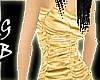 [GB] Gold Ruffles Gown