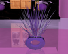 purple reflective plant