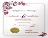 wedding certificate