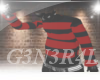 {G}DRK RED&BLK SWEATER T