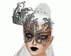 Animated Black Lace Mask
