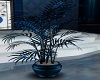 Blue Floor Plant 