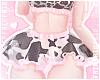 F. Cute Cow Skirt