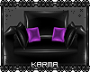 *KC*Solo Chair|Violet|