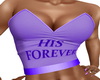 Purple "His Forever" Top