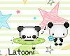 -LTN- Kawaii Panda Set