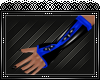 * Vampira Blue Gloves *