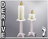 ~Two Candles on stands