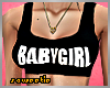 ♛ BabyGirl Crop Top