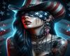 K*AmericanCowgirl Cutout