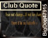 [BD] Club Quote