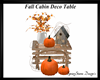 Fall Cabin Deco Table