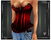 ~SD~Red Layerable Corset