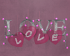 Love Kiss Wall Sign