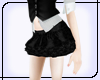 black ruffle skirt