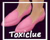 [Tc] Pink Loafers