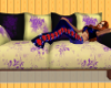 [SL]Purple Flowered Sofa