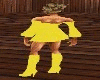 SEXY YELLOW DRESS