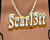 Scarl3tt  Gold Necklace