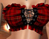 Ruffled Red Plaid