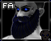 (FA)PVC Beard Blue