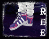 -Ree- Kicks/Socks Purple