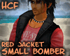 HCF Red Bomber Jacket