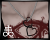Two Hearts Necklace M