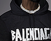 White Letters Hoodie