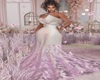 Light Pink Feather Dress