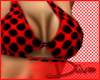 [D] Red polka top