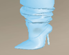 Powder Blue Slouch Boot