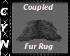 Coupled Fur Rug