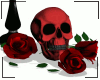 Human Skull & Roses