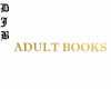 Adult Books Sign