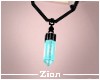 Crystal Necklace Blue