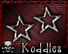 !K! Star Stud Earrings M
