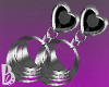 {B} Heart Earrings v3