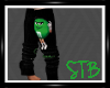 [STB] M & M Green Socks